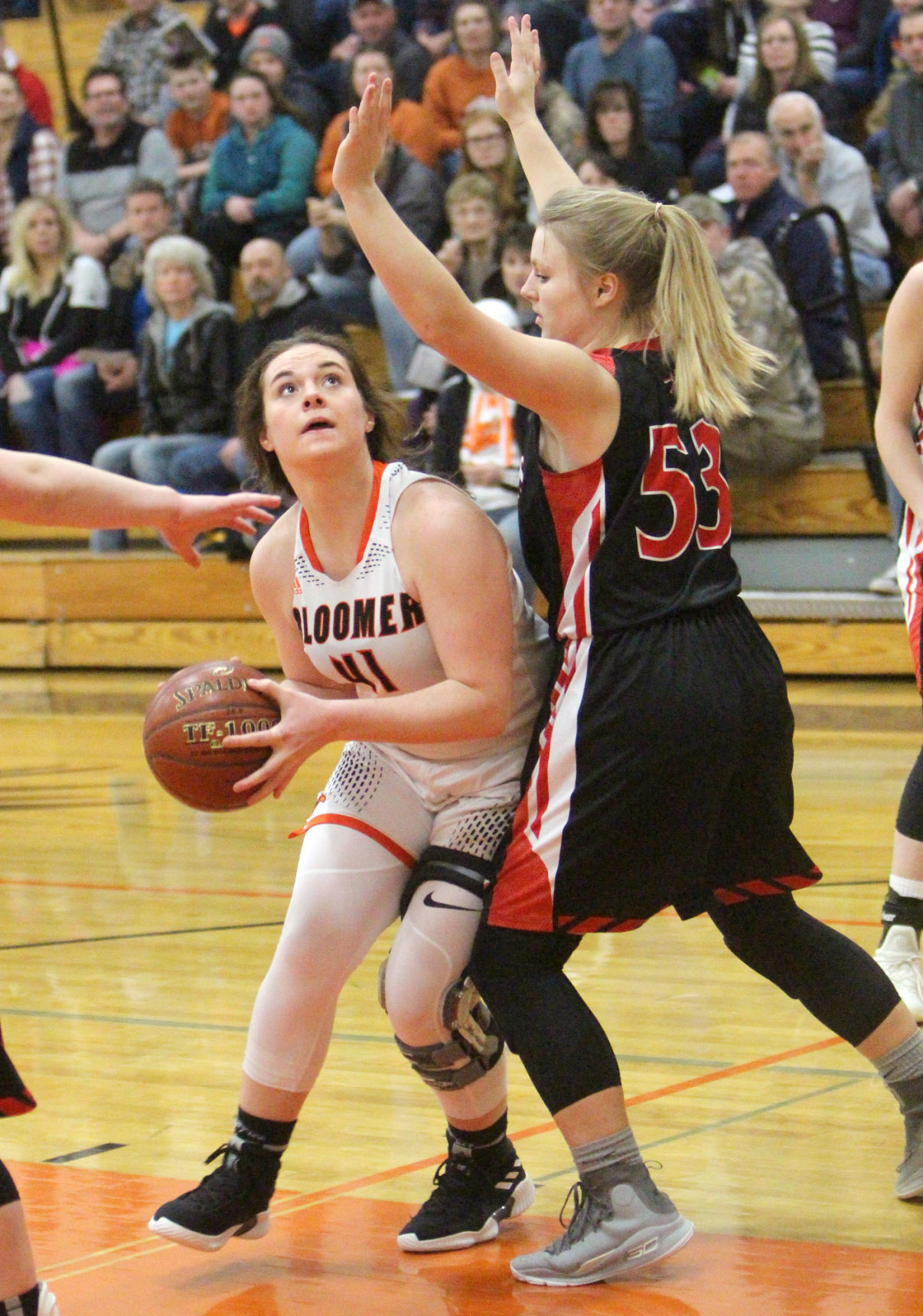 Baldwin-Woodville at Bloomer girls basketball 2-22-19